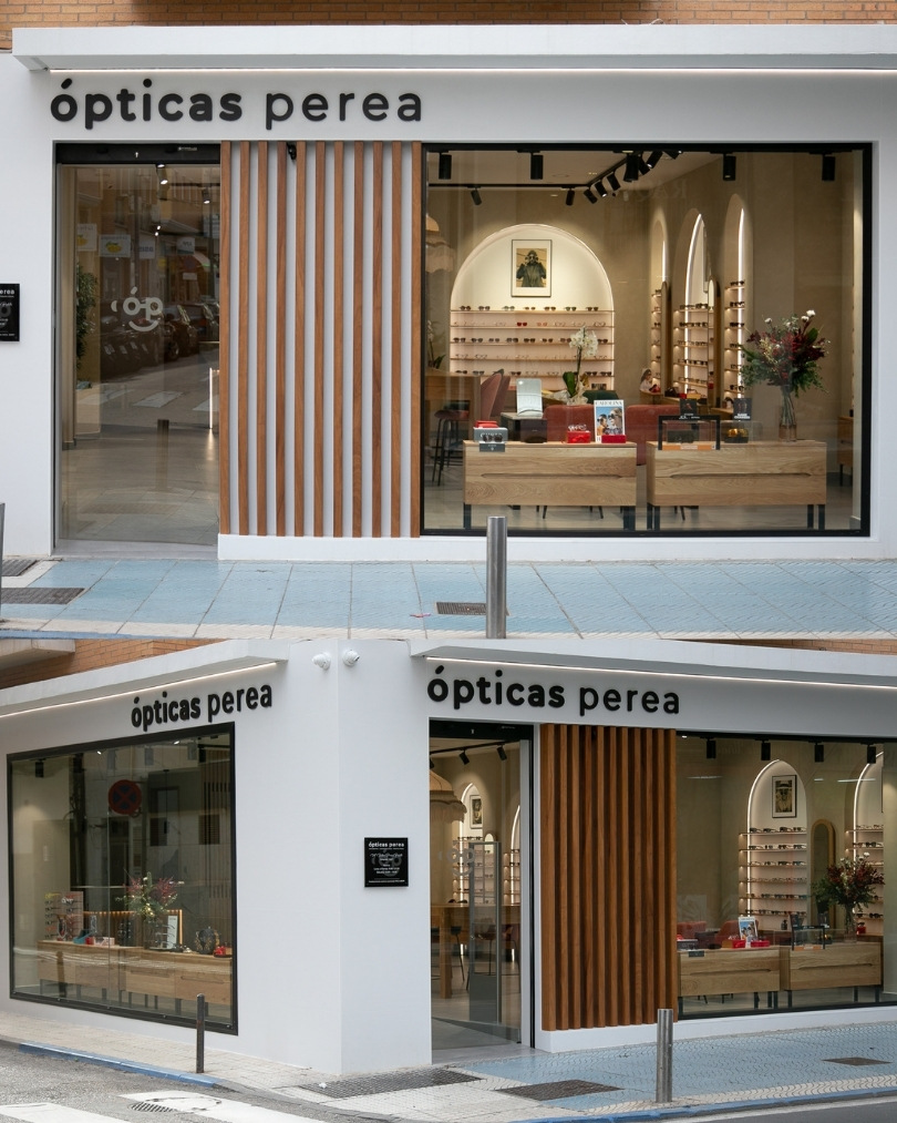Opticas perea torre del mar fachada